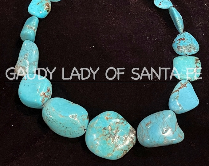 Turquoise Nugget Choker