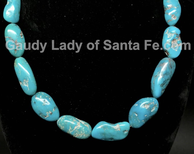 Turquoise Nugget Necklace