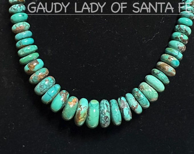 Green Turquoise Graduated Stones