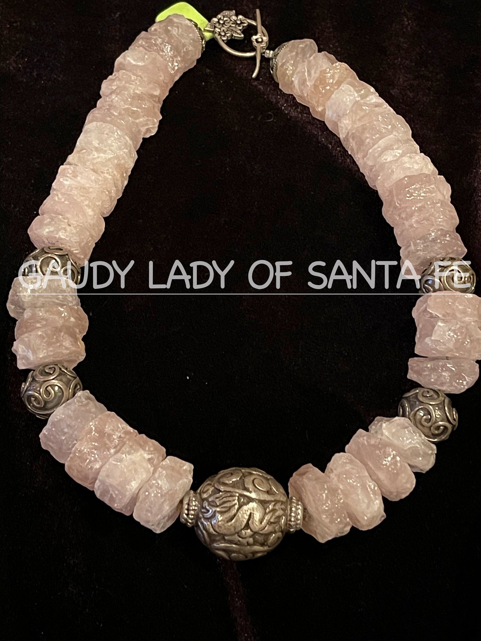 vintage rose quartz necklace vintage rose quartz necklace