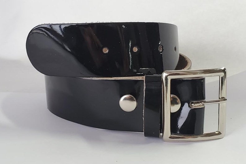 Patent Leather Clarino Garrison Duty Belt 1.75 | Etsy