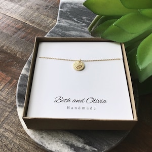 Gold Fern Necklace, 16K gold necklace, fern charm, plant necklace, flower shop gift, gift for florist, charm necklace, botanical