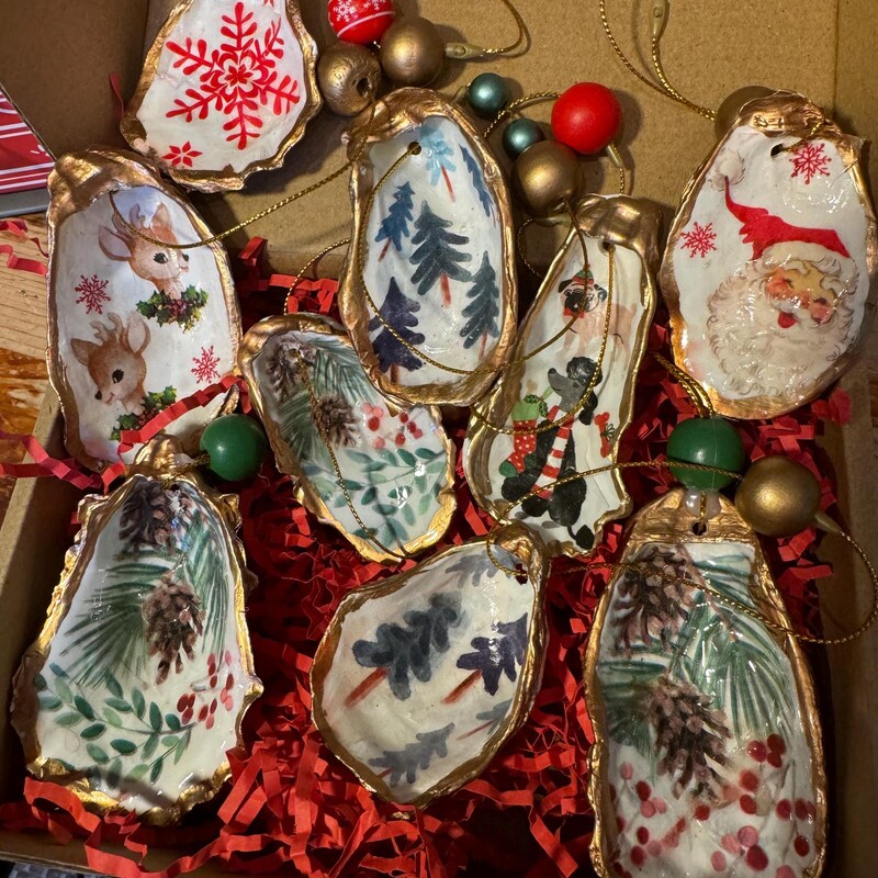 Shell Ornaments - Etsy