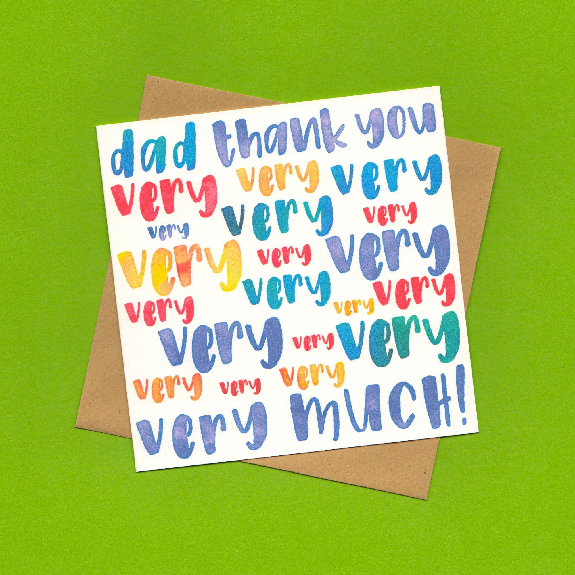 thank you card for your parents