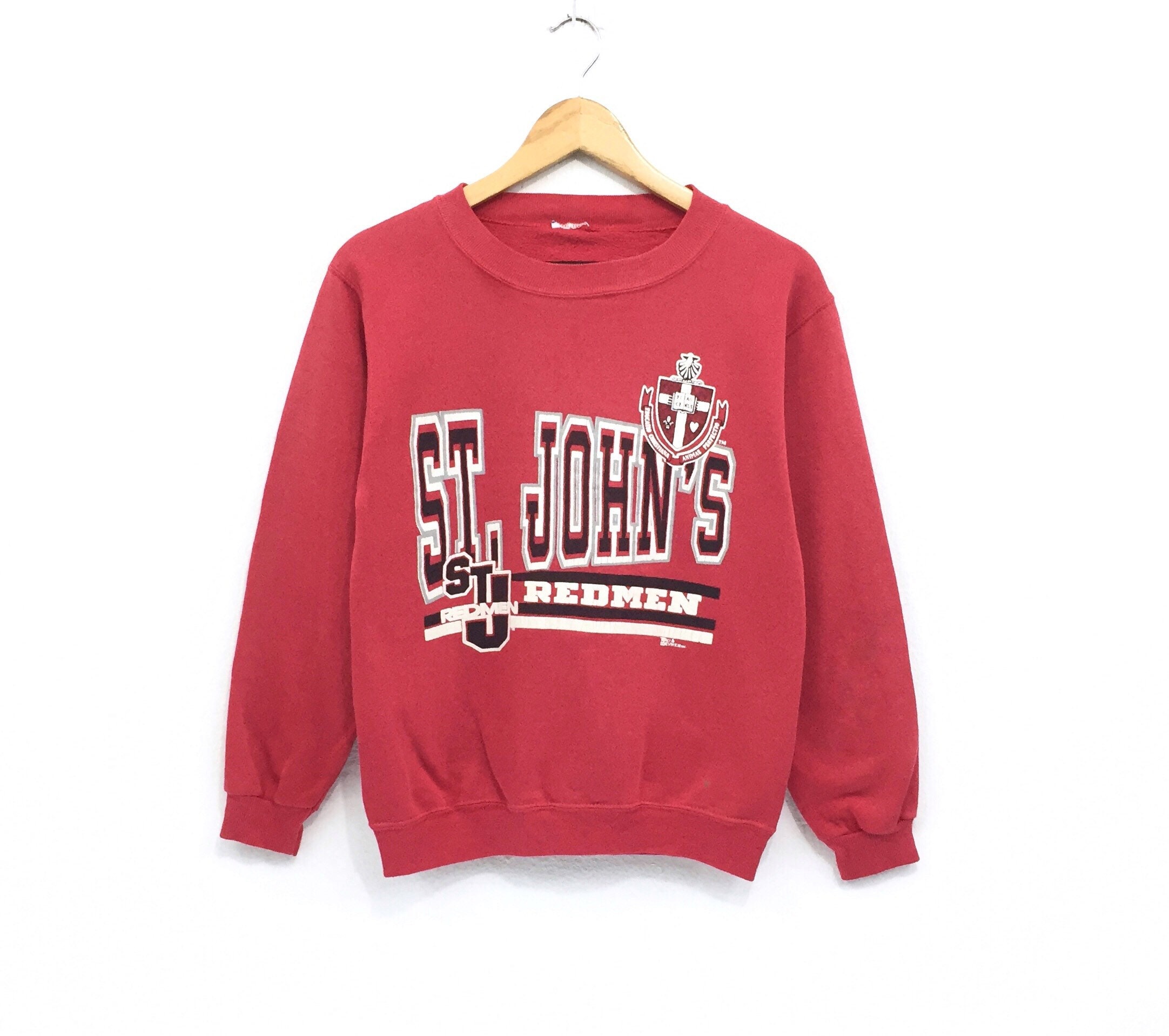 st john's redmen sweatshirt