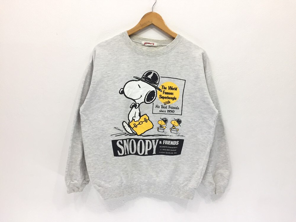 Rare Vintage Snoopy Sweatshirt Big Logo Jumper Snoopy and - Etsy UK