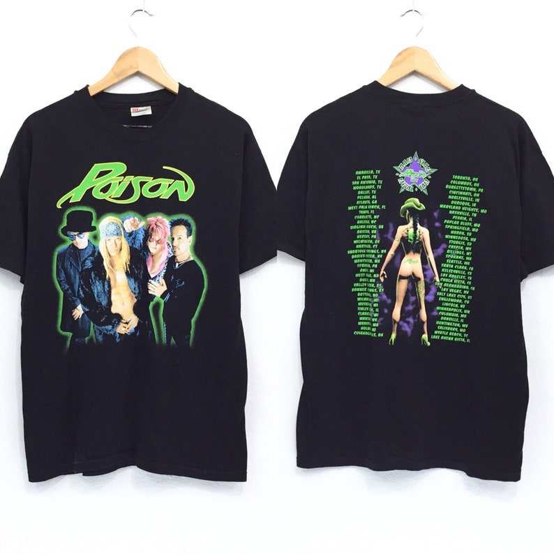 poison band shirt
