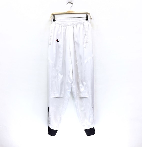 white champion jogging suit