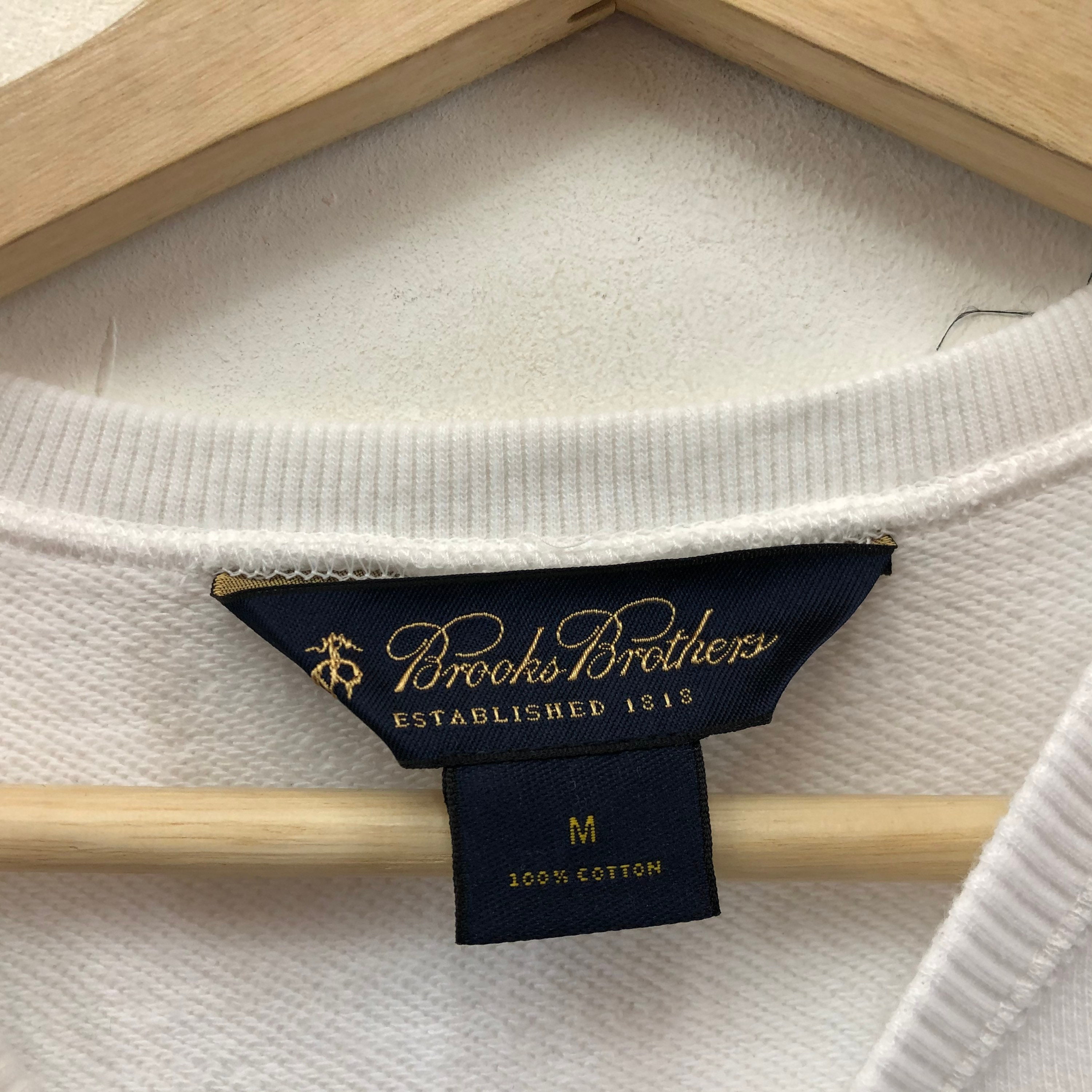 Rare Vintage Brooks Brothers Sweatshirt Small Logo - Etsy UK