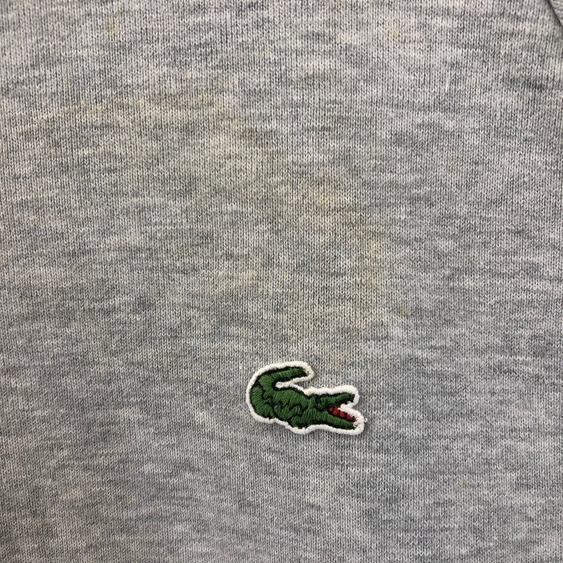 Rare Vintage Lacoste Sweatshirt Small Logo embroidery | Etsy