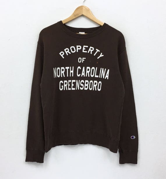 Rare!!! Vintage Champion Sweatshirt Champion Brown