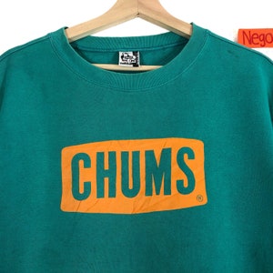 Rare Vintage Chums Short Sleeve Sweatshirt Big Logo | Etsy