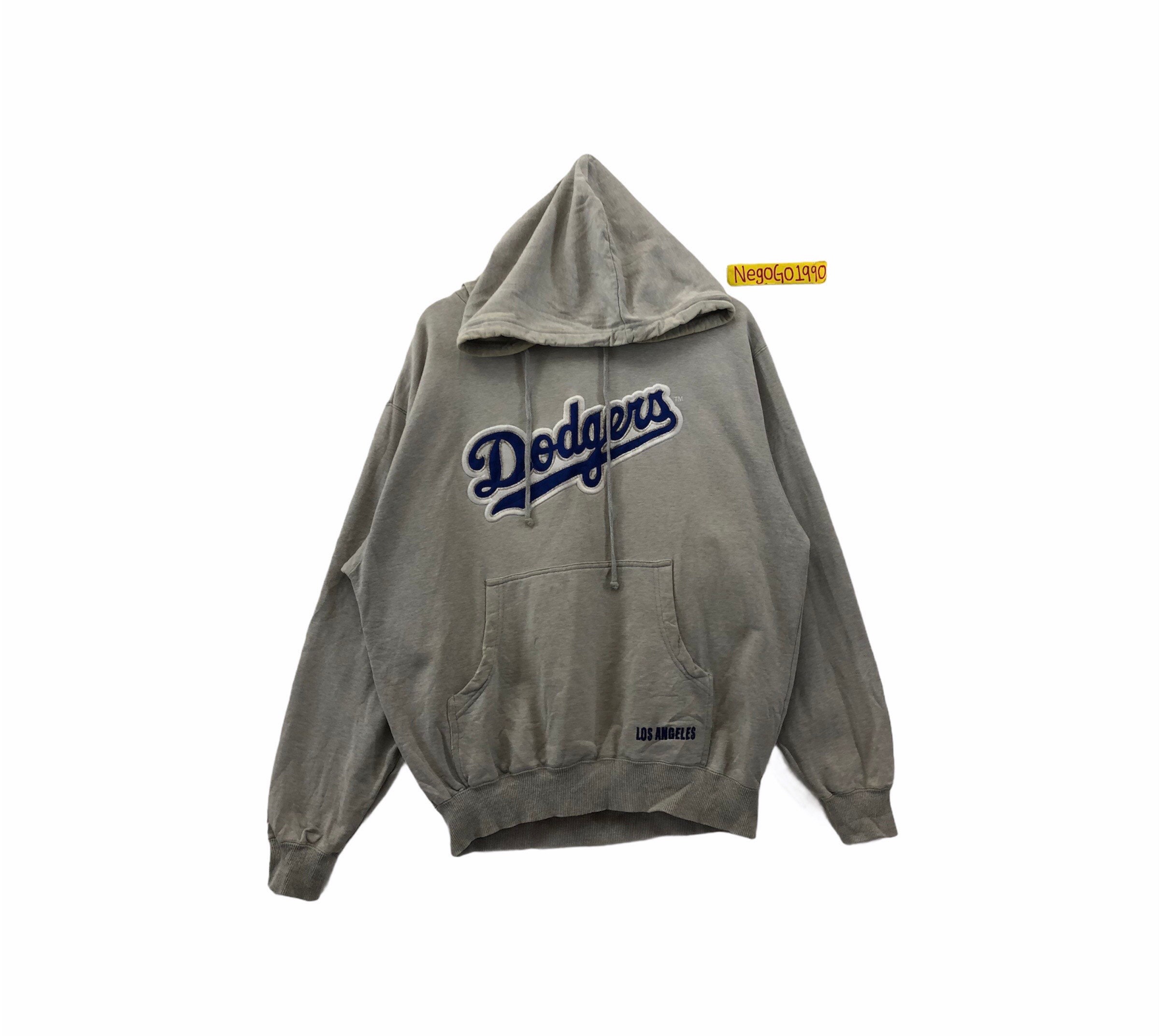 Los Angeles Dodgers City Connect Gray Hoodie - Mens 