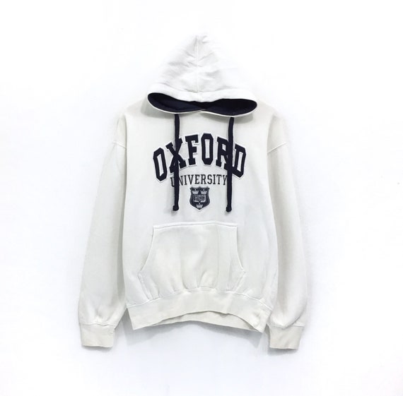 Rare!!! Vintage Oxford University Hoodie Big Logo