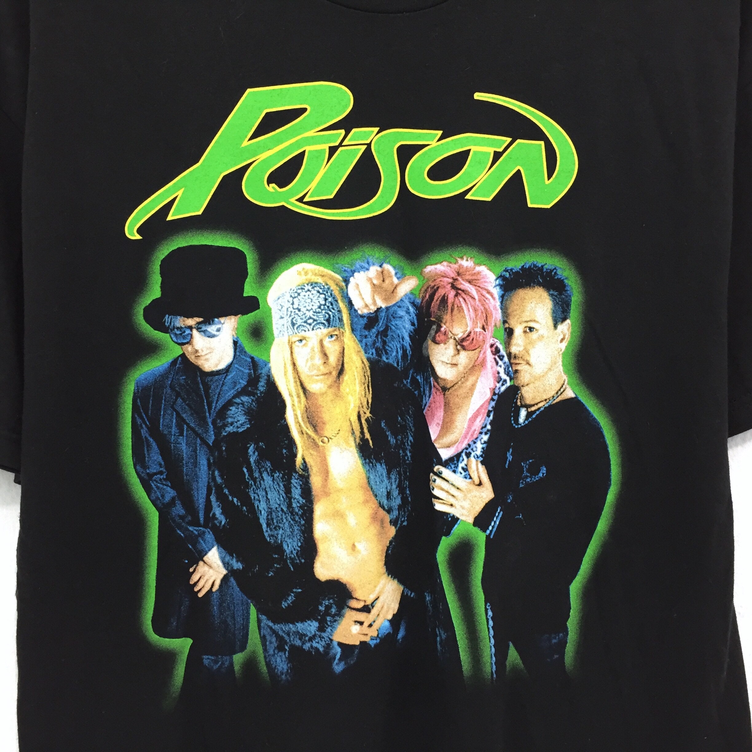 Rare Vintage Poison Band T-shirt Tour Glam Slam Metal Jam | Etsy