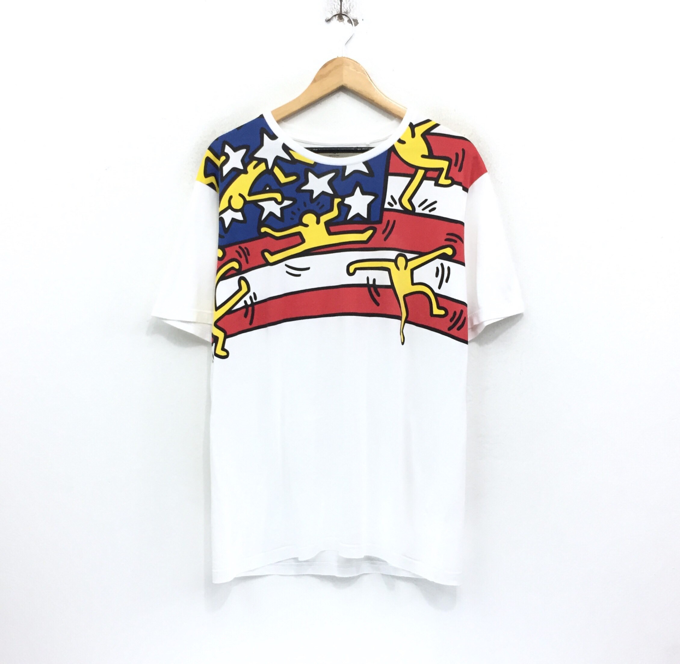 keith haring skateboard shirt