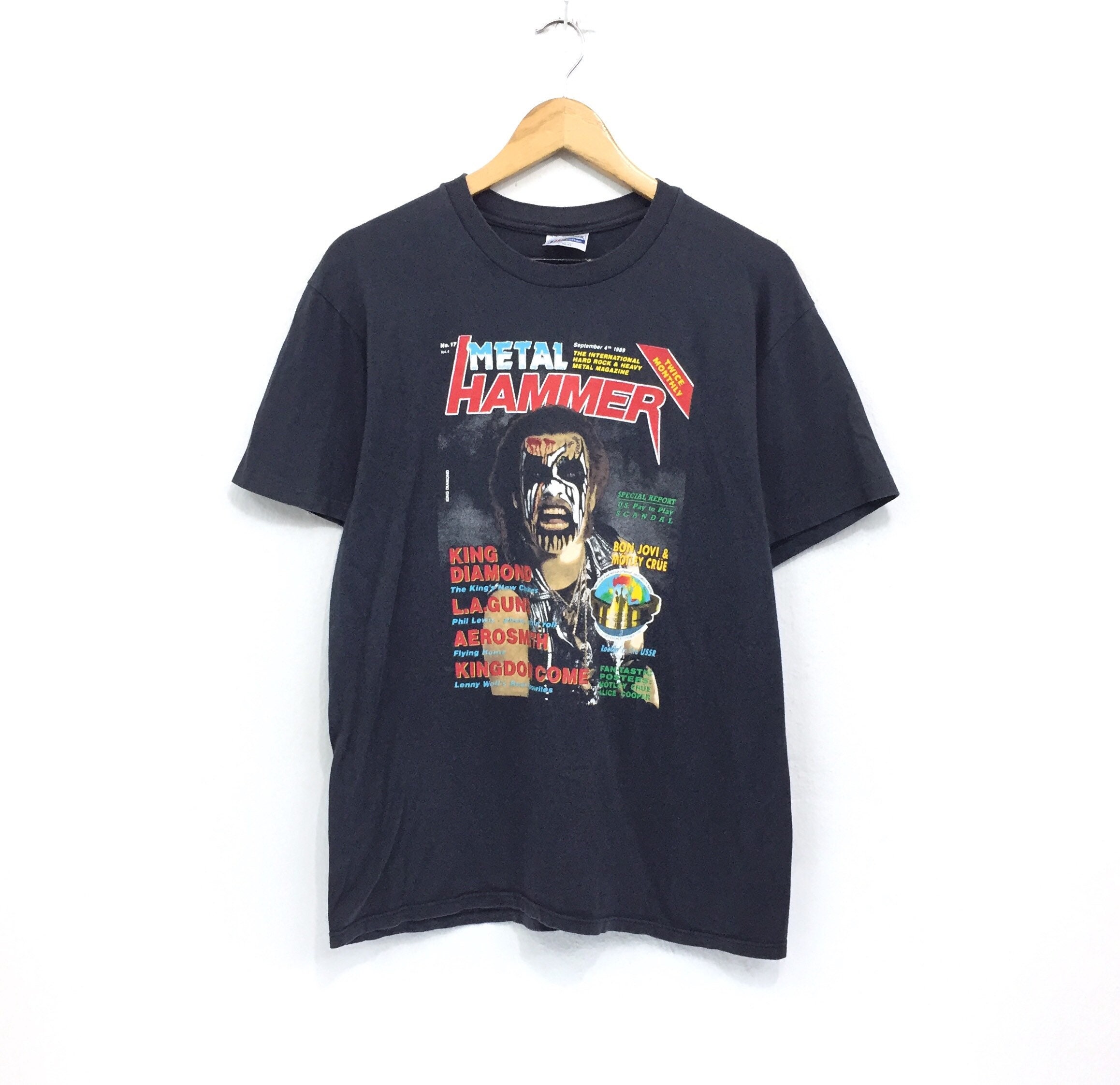 Rare Vintage 80's King Diamond T-shirt 