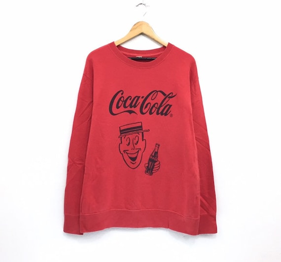 Rare!!! Coca Cola Sweatshirt Pullover Jumper - Gem