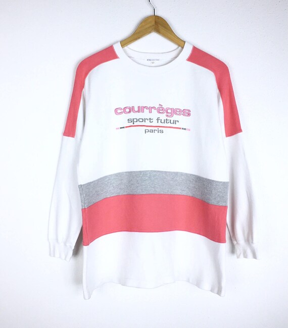 Rare Vintage Courreges Paris Sweatshirt 