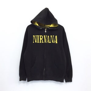 nirvana zip hoodie