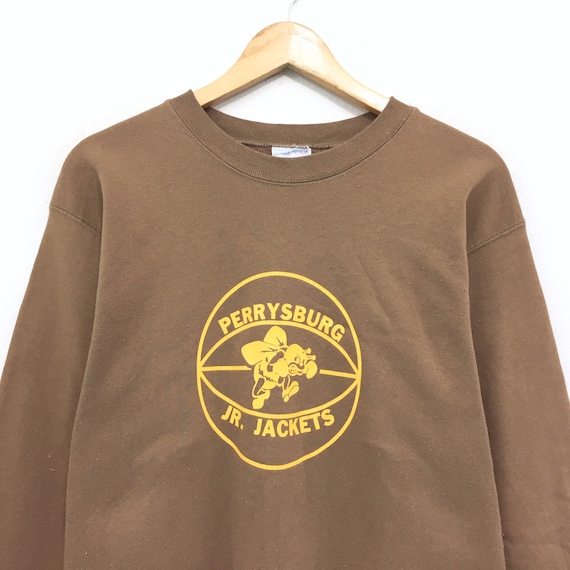 Rare !!! Vintage des années veste 90 Perrysburg Sweatshirt Perrysburg Jr. veste années grande impression Pullover pull pull Parysburg ville Ohio basket Sportwear 6fd0f3 Rare !!! Vintage des années veste 90 Perrysburg Sweatshirt Perrysburg Jr. veste années grande impression Pullover pull pull Parysburg ville Ohio basket Sportwear 6fd0f3