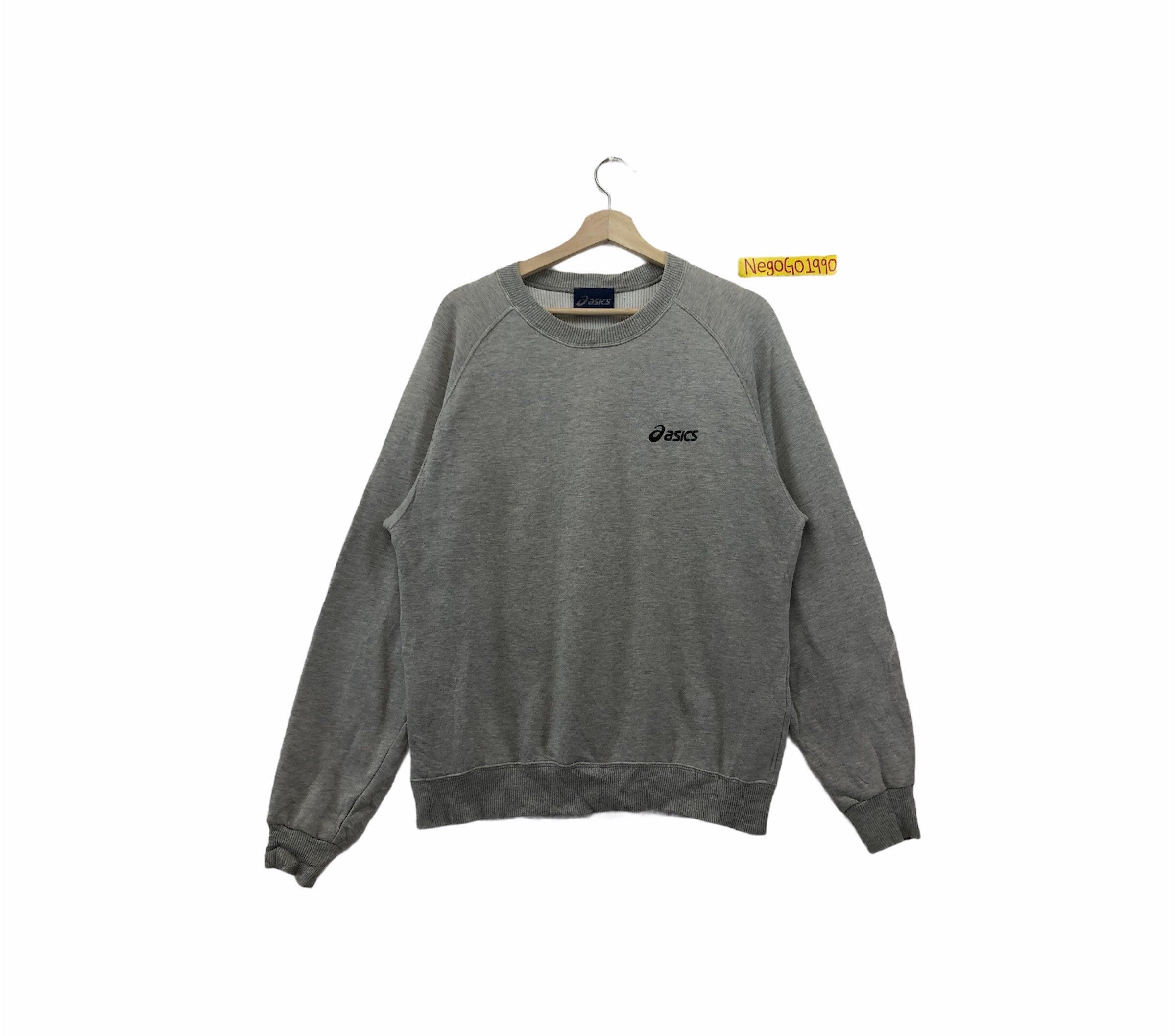 Rare Vintage Asics Sweatshirt Small Logo Embroidery - Etsy