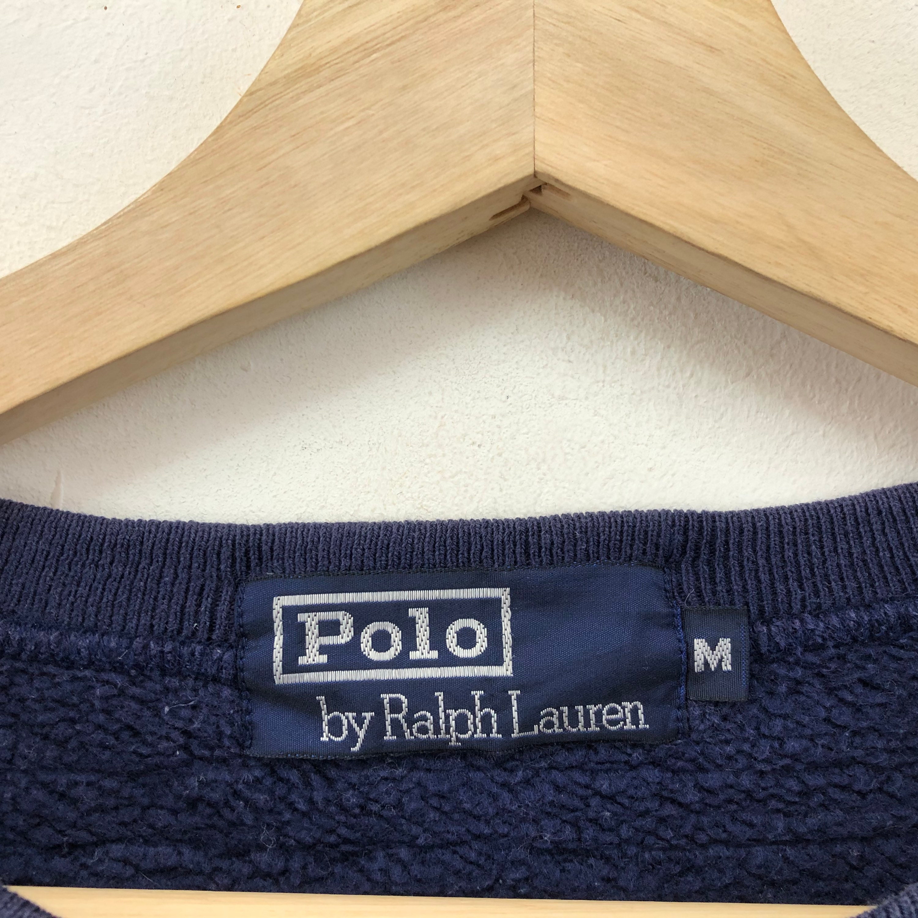 Rare Vintage Polo by Ralph Lauren Sweatshirt Big Logo | Etsy