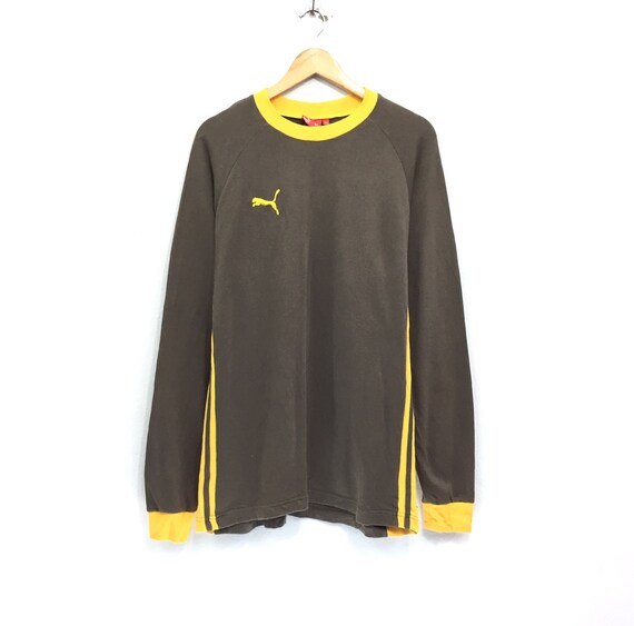 puma yellow jumper