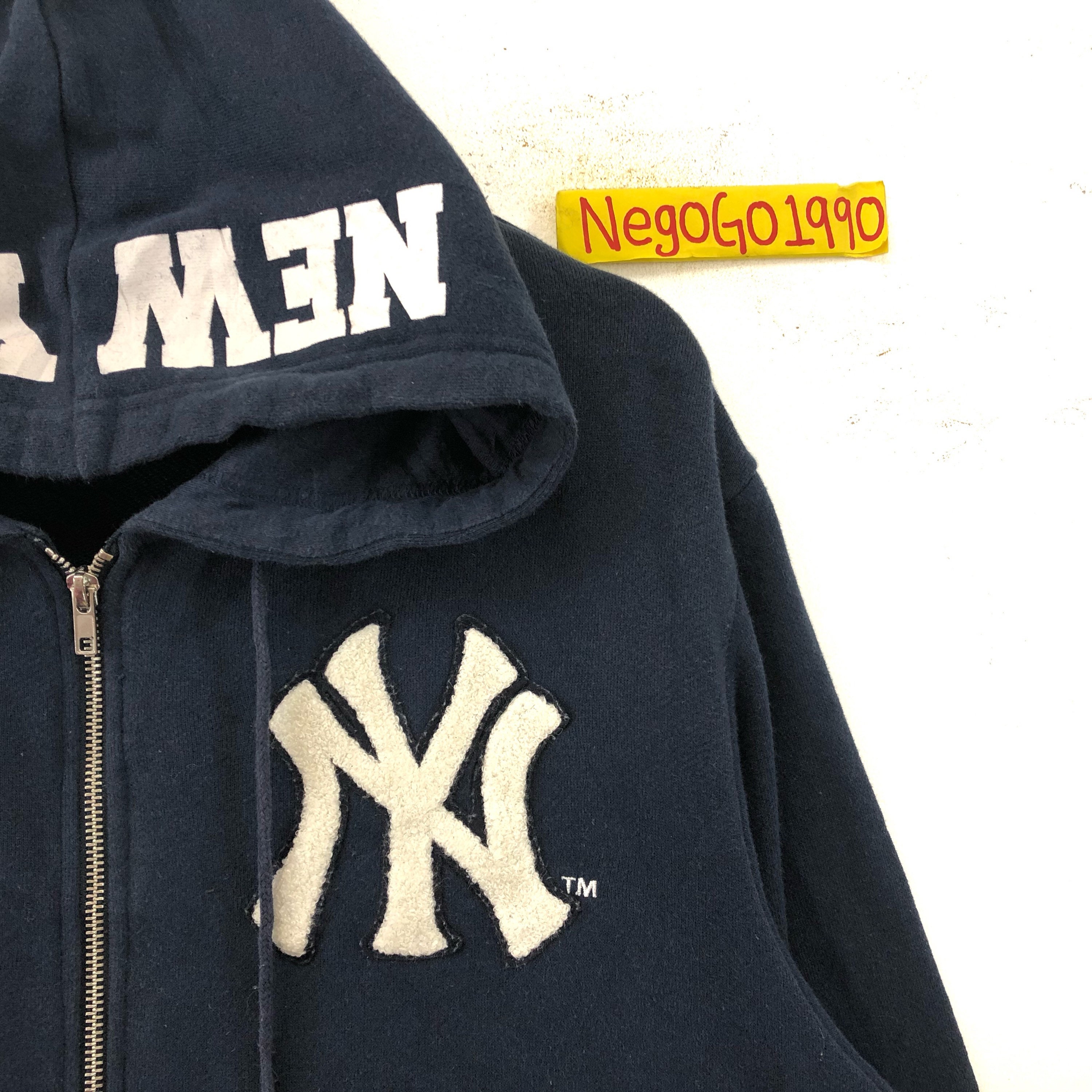 Rare Vintage New York Yankees Hoodie Sweatshirt MLB Small | Etsy