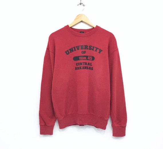 Rare University Arkansas Sweatshirt Big Spellout University | Etsy