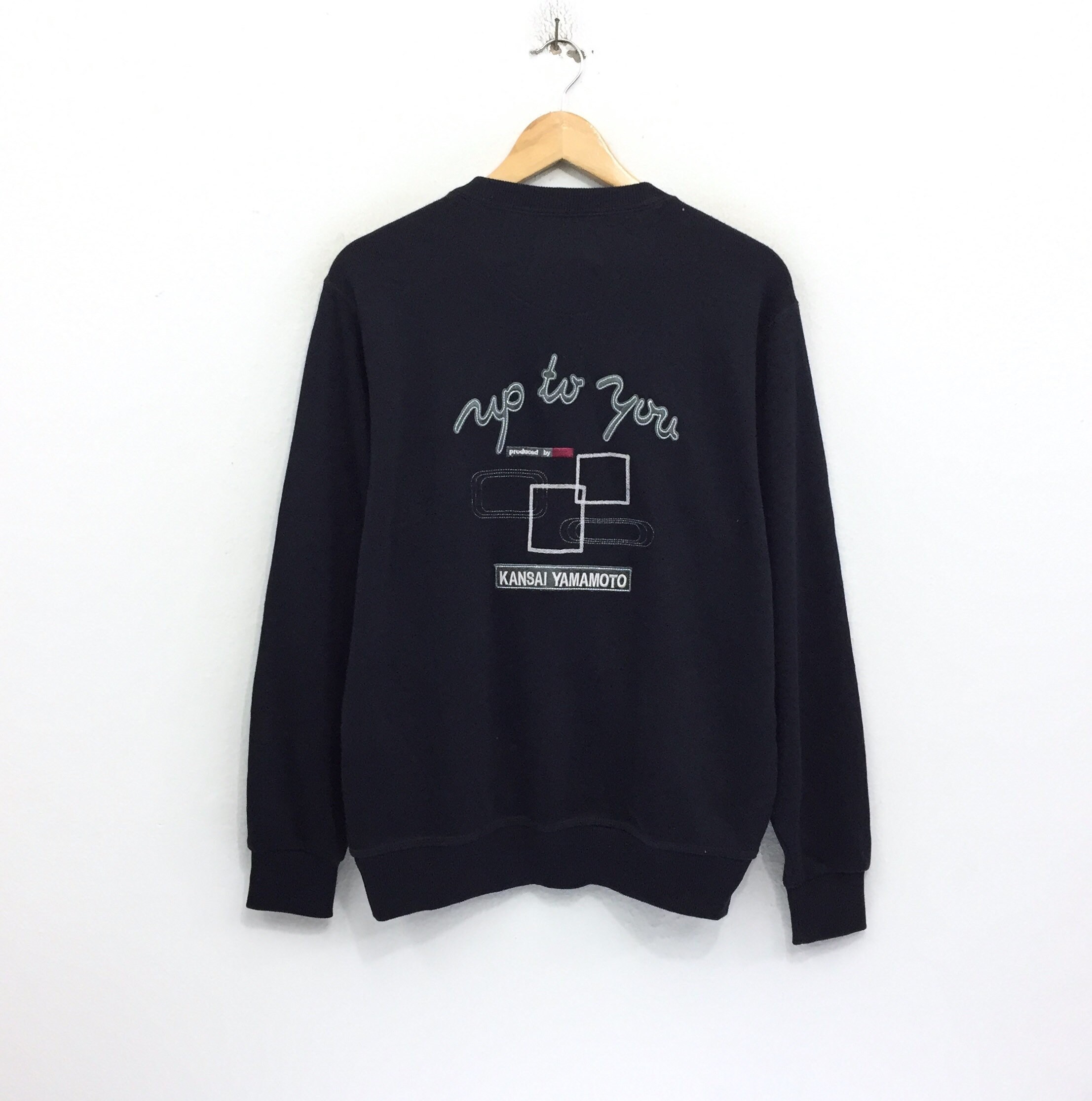 Rare!! Japanese Brand Vintage Kansai Yamamoto Sweatshirt Sissy by Kansai Yamamoto Embroidery Spellout Pullover Jumper