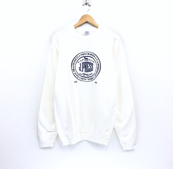 Rare!!! Vintage J. Press Sweatshirt J Press Big Lo
