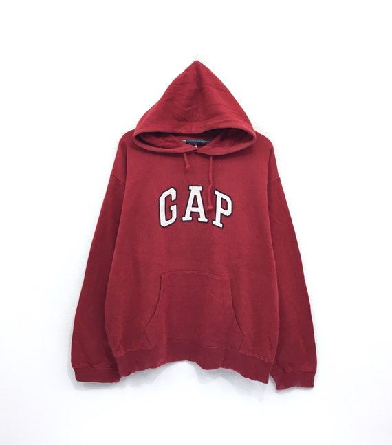 maroon gap hoodie