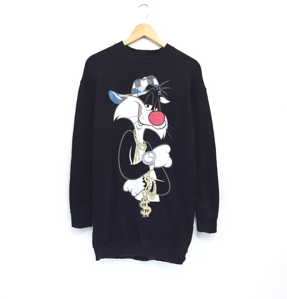 Rare Sylvester Sweatshirt Big Print 