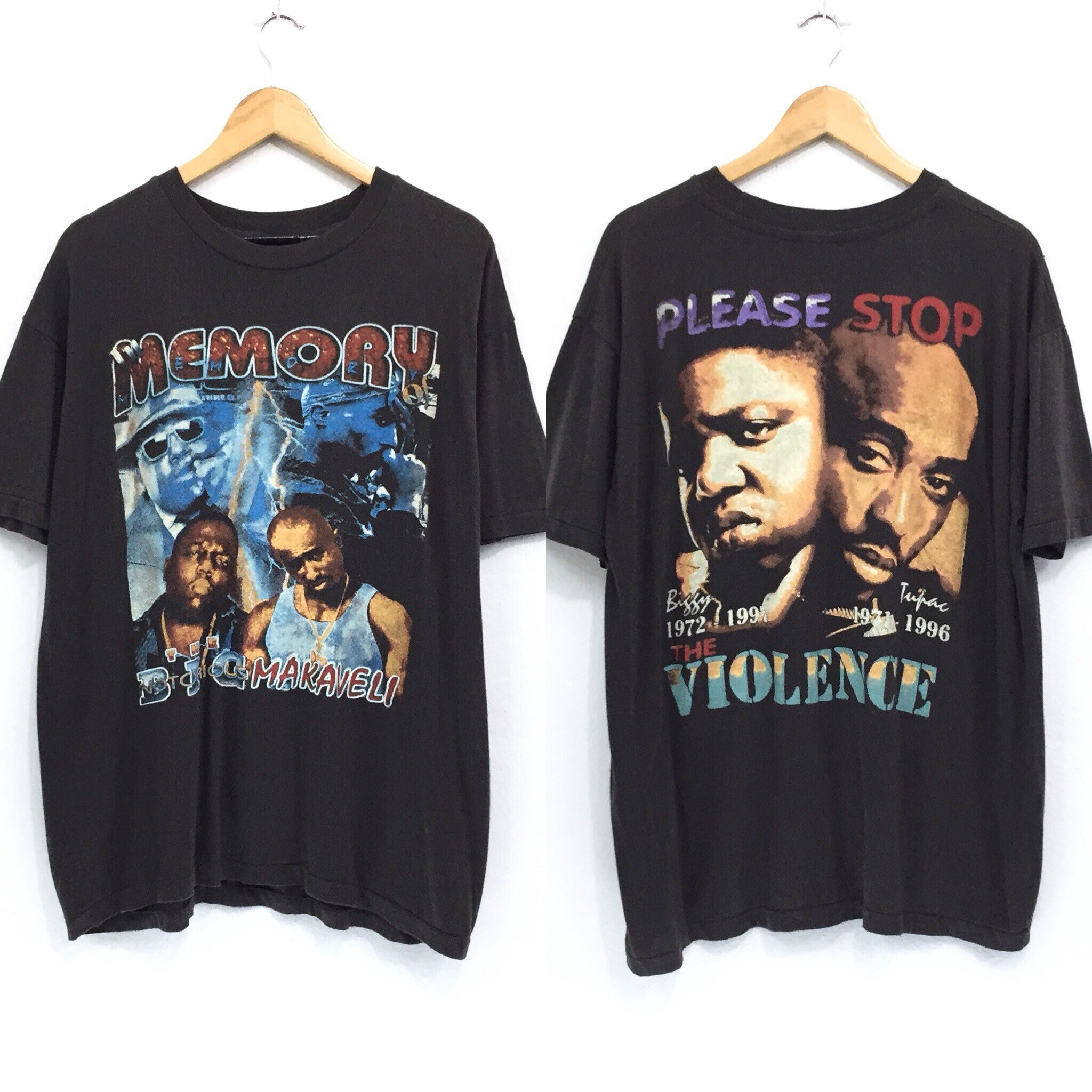 Notorious BIG Uomo Biggie Chair Maglietta | eBay