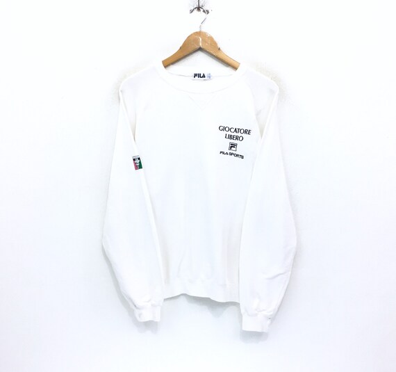 fila white jumper