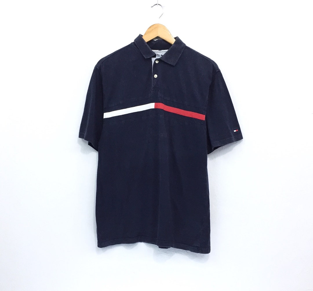 Rare Vintage Tommy Hilfiger Polo Shirt Embroidery Small - Etsy