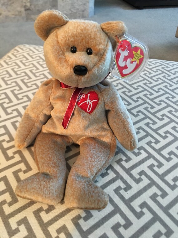 ty beanie 1999 signature bear