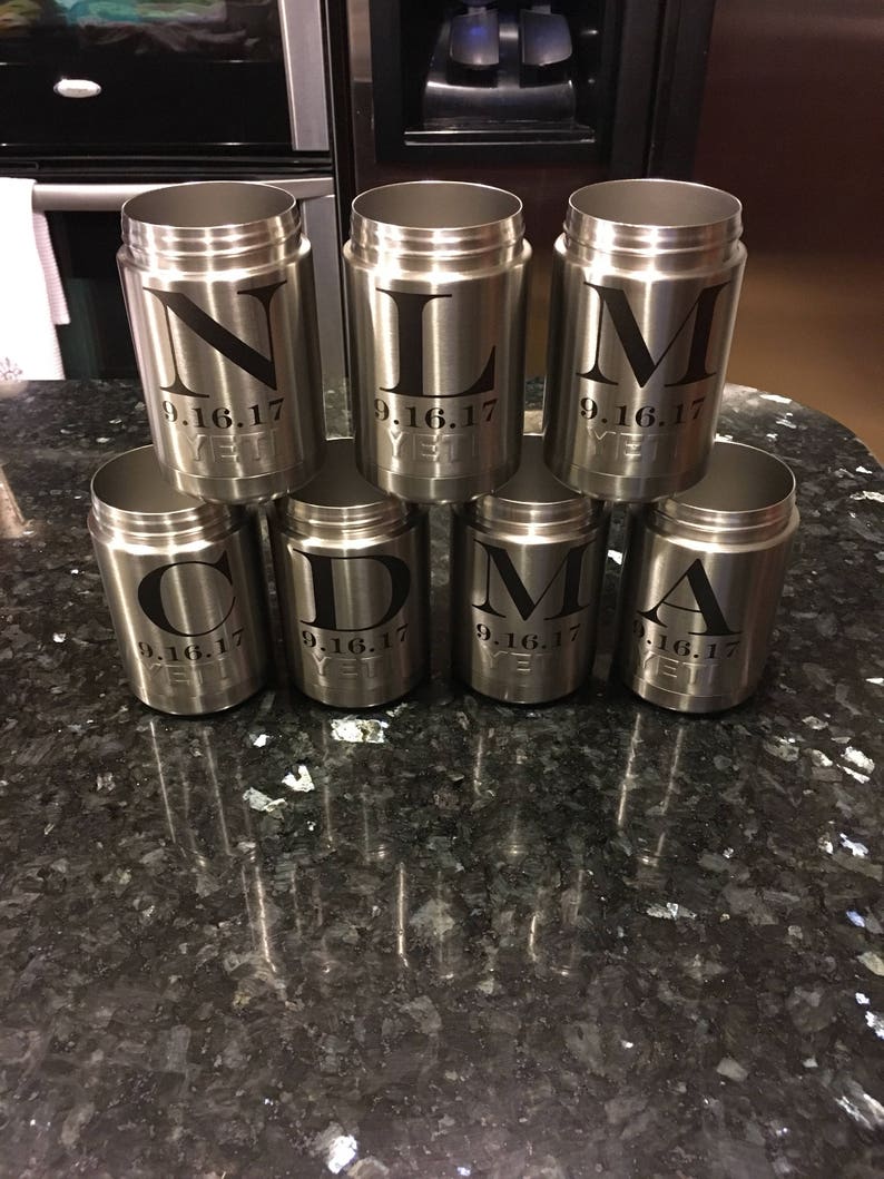 Personalized Laser Etch Tumbler Yeti and RTIC. Fully Etsy