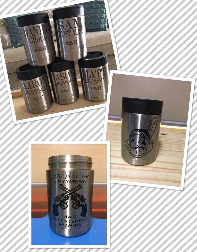 Personalized Laser Etch Tumbler Yeti and RTIC. Fully Etsy