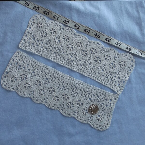 Lace Cuffs Crochet Etsy