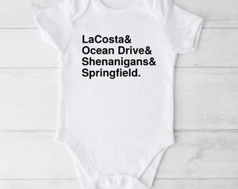 Sea Isle City NJ Baby Onesie: Jersey Shore Beach Bodysuit