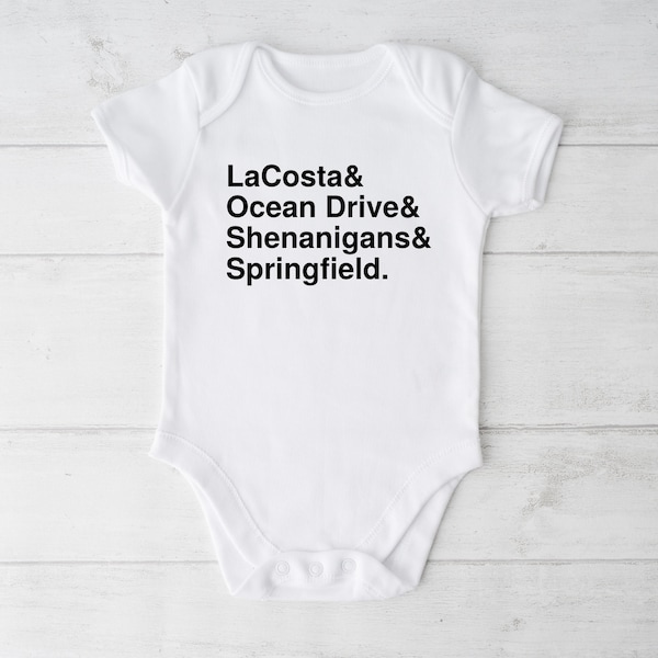 Sea Isle City New Jersey Onesie | SIC Jersey Shore | Beach Baby | Bodysuit | Gender Neutral | Down the Shore | LaCosta OD Shenanigans