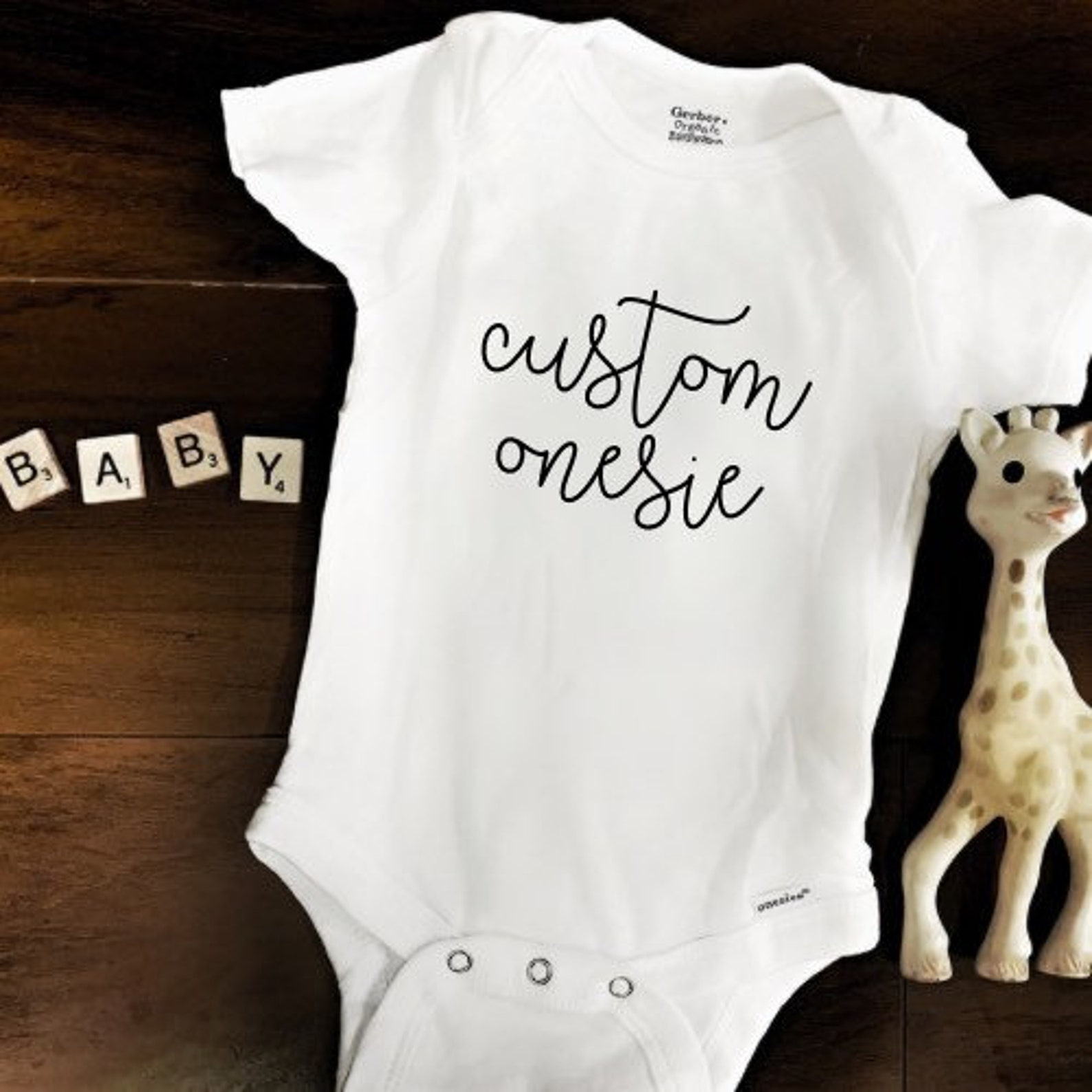 Custom Onesie® Pregnancy Baby Announcement Onesie® Funny Etsy
