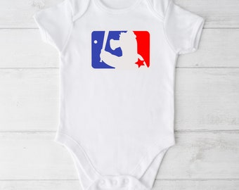 Philadelphia Phillies Mascot Bodysuit | Toddler Tee | Baby Gift | Unisex | Gender Neutral | Philly Baseball Phanatic