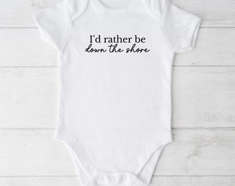 Down the Shore | Beach Baby | Bodysuit | Gender Neutral | Ocean City | Avalon | Sea Isle | Wildwood | Boardwalk