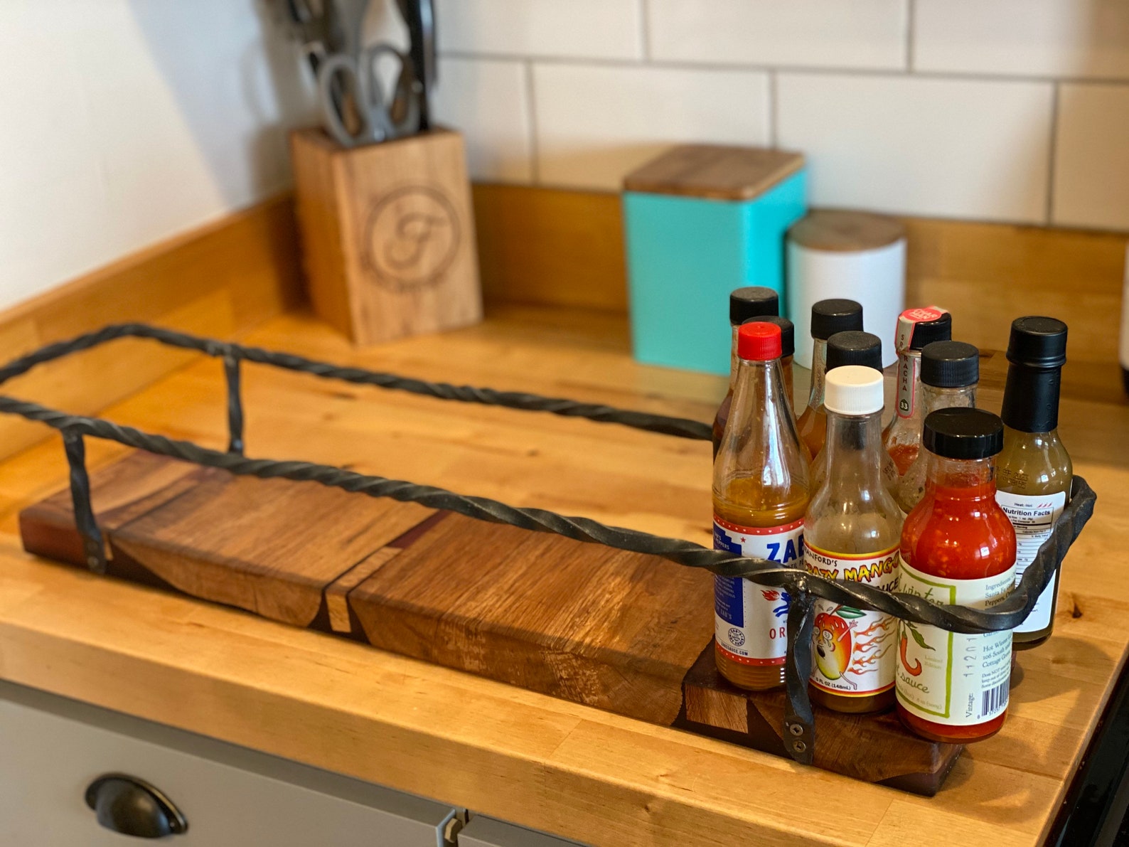 Hot Sauce or Bottle Display Etsy