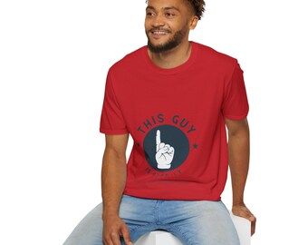 Regalo per la festa del papà Patrigno Unisex Softstyle T-shirt Patrigno Stad-ly