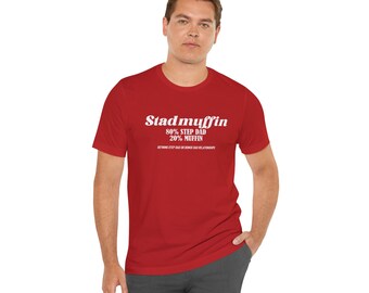 Regalo per la festa del papà Patrigno Unisex Softstyle T-shirt Stad Muffin Patrigno