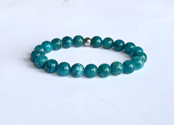 Social Anxiety, Apatite Gemstone Bracelet, Communication skills, Self-confidence, Motivation, Public Speaking, Throat Chakra, Influence
